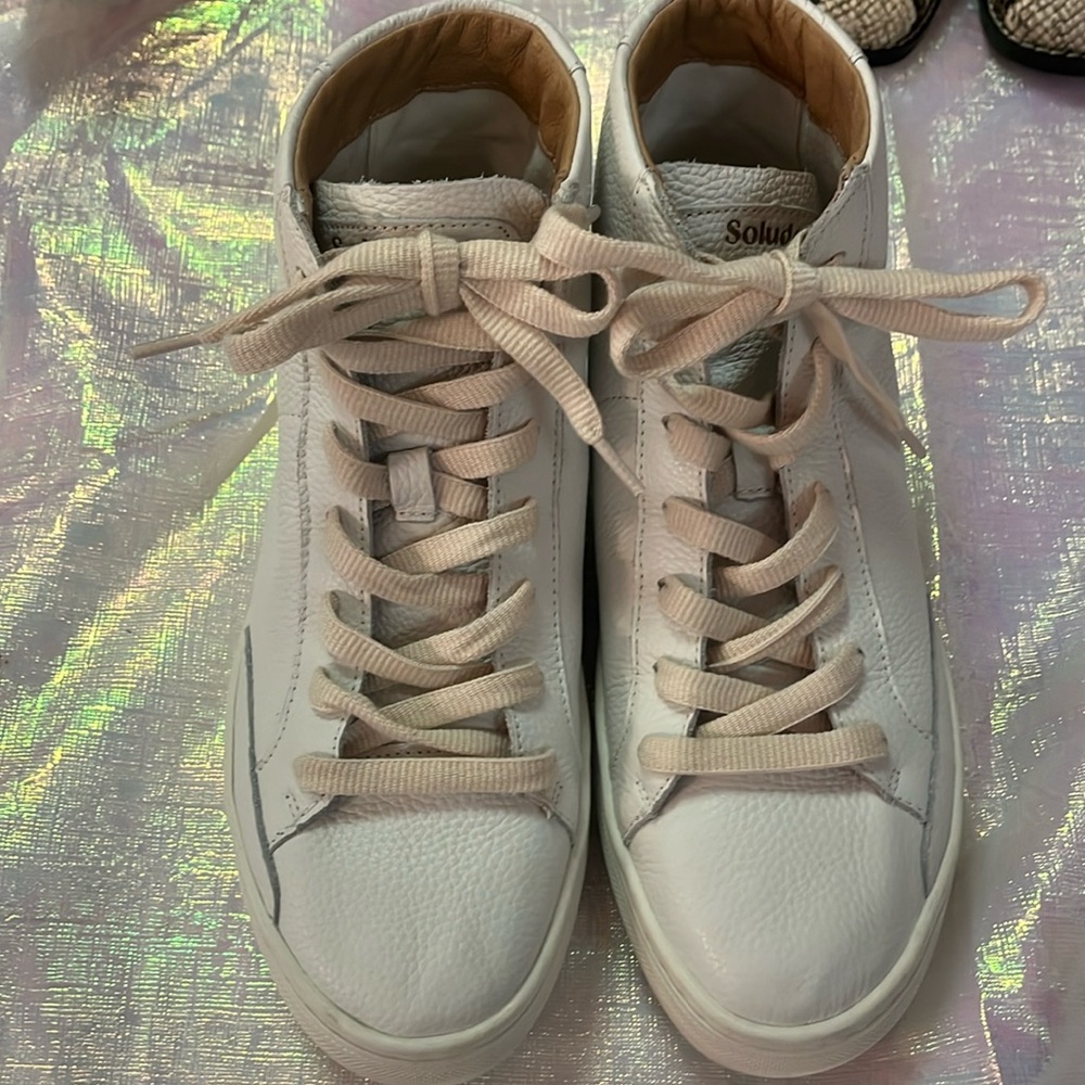 Soludos high top women’s sneakers size 7.5 - Picture 4 of 7